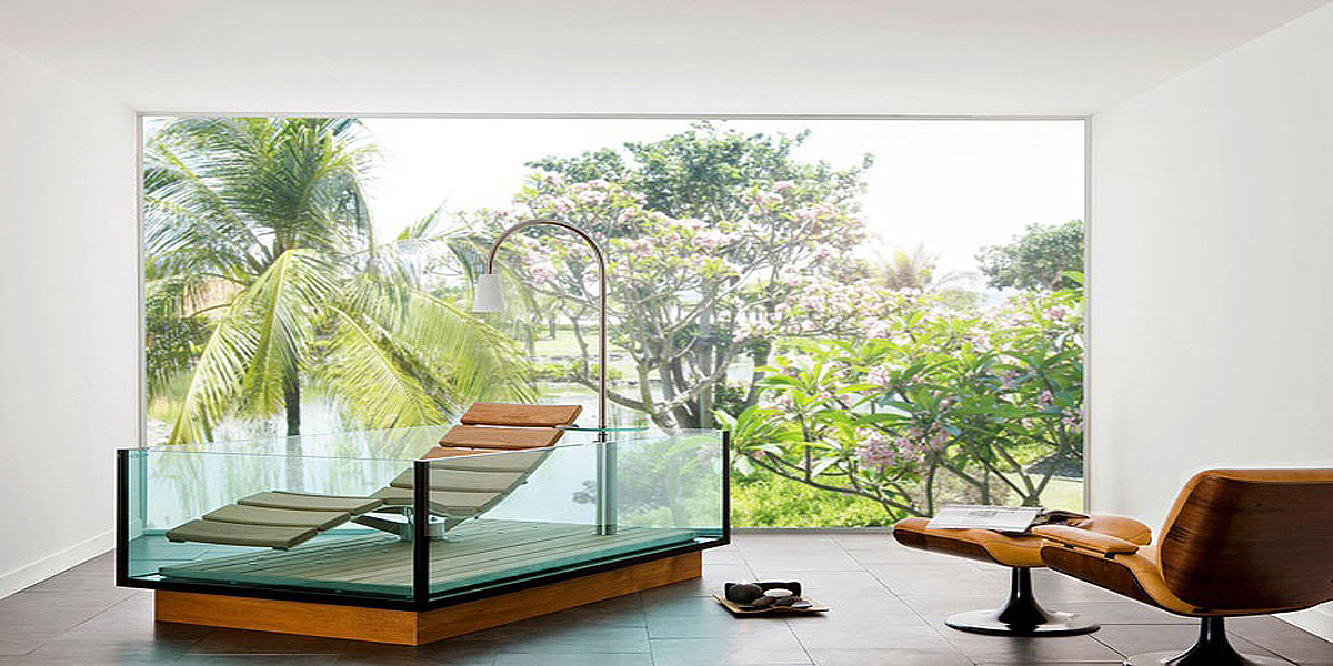 Ванна стеклянная WATER LOUNGE 200 см HOESCH 3704 - Вид №3