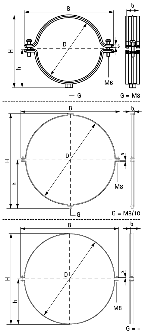 4115630 BIS Aero® Вентиляционные хомуты для вентиляционных труб walraven  - Вид №1