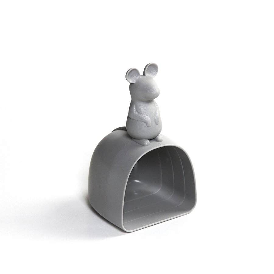 Банка с крышкой и мерной ложкой 7 л прозрачная Lucky Mouse QUALY  00-3872307 Прозрачный  - Вид №7