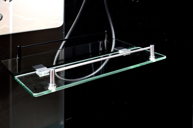 ЕМ1511 L с электрикой (эл.) Душевая кабина DETO Серия EM B10S LED BLACK - Вид №6