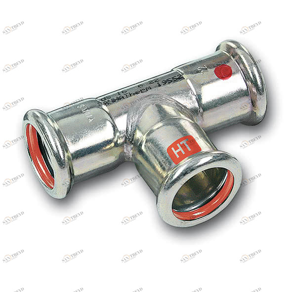 128130422842 SANHA 28130 SANHA-Therm Industry тройник ВПр 42x28x42 мм 