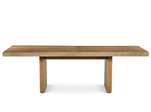 Прямоугольный обеденный стол из тикового дерева