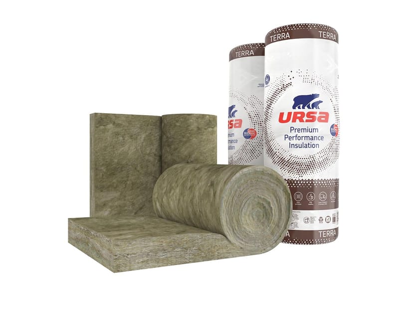 Минеральная вата рулонная панель для термоакустической изоляции Ursa URSA TERRA ARCH-00114874