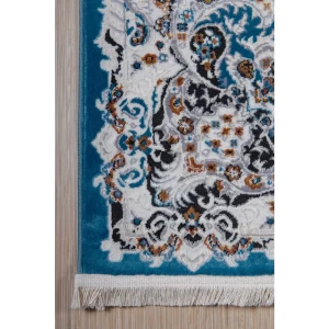 91577622 Ковер Elisa Amira 4922A D.Blue-D.Blue 200x300 см Полиэстер цвет Синий STLM-1055454