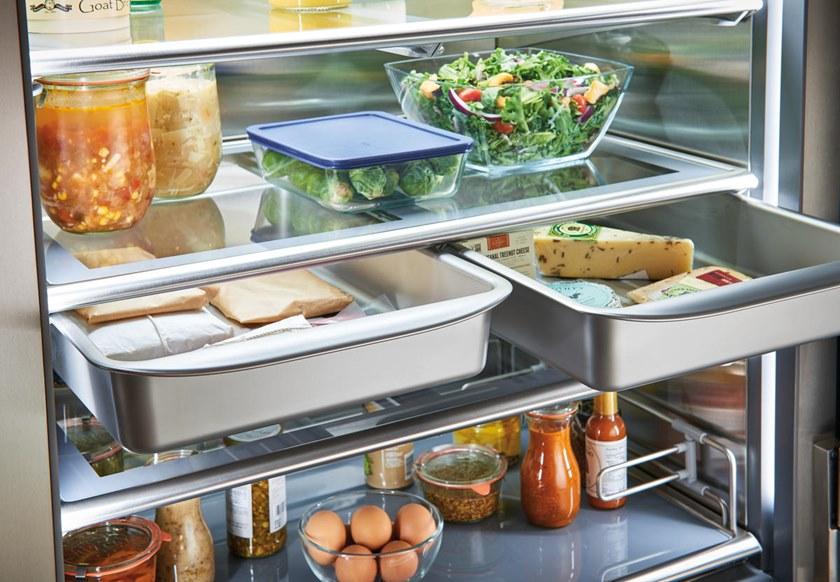 Sub-Zero Комбинированный холодильник с выдвижным ящиком из нержавеющей стали Pro 48 sun-id-1376846 - Вид №9