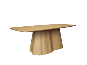 Деревянный прямоугольный обеденный стол