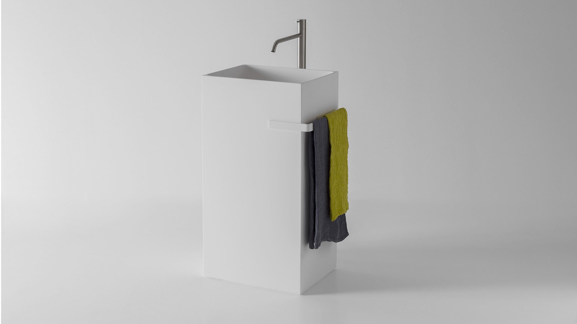 Fusto Напольная раковина стоящая прямоугольная Antoniolupi  - Вид №3