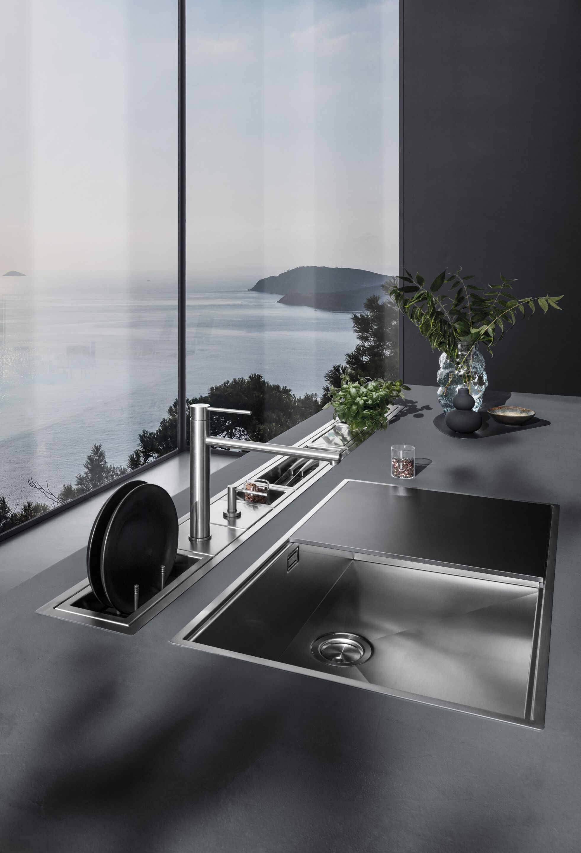 Канал для кухни из нержавеющей стали Barazza 1CI187K ARCH-00007936