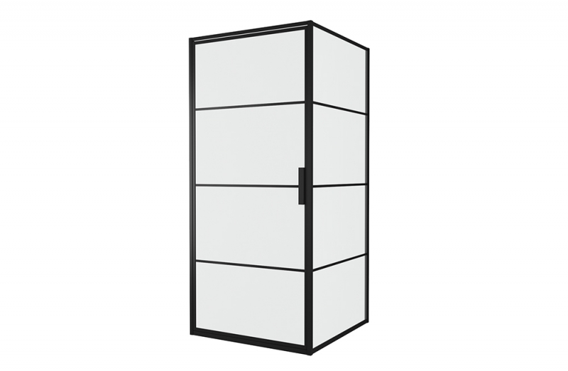 Душевое ограждение BLACKLINE BS090.2115B bravat  - Вид №2