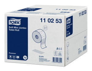 11025338 Мягкая туалетная бумага Mini Jumbo Tork