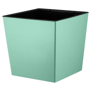 Горшок цветочный INGREEN Cube зелёный ø17.7 см 4.2 л 89411077