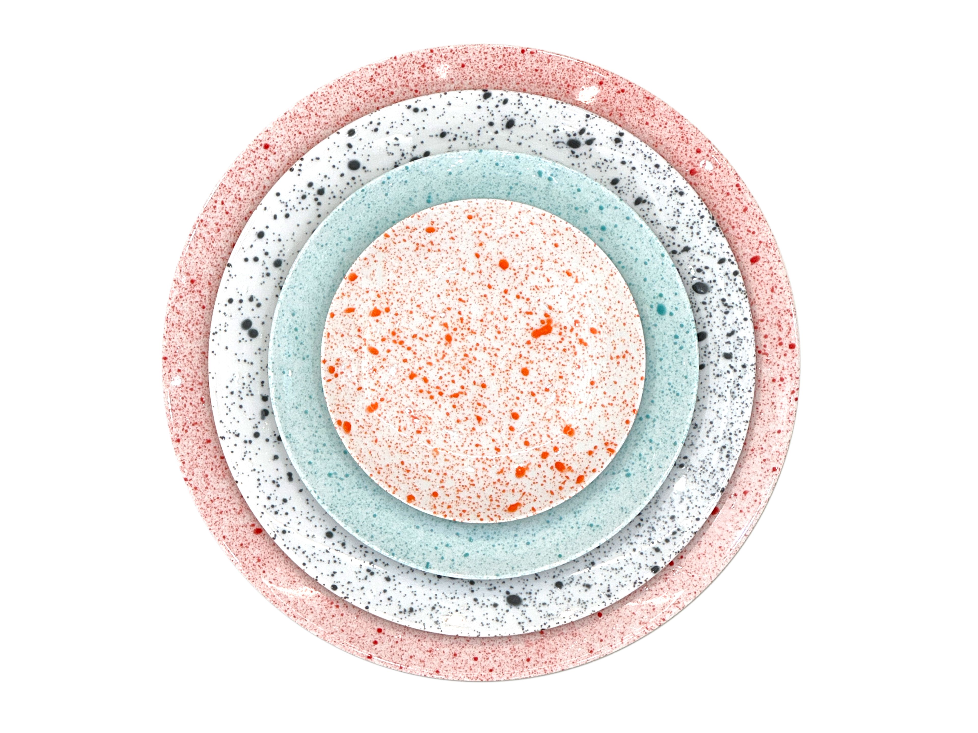 Набор фарфоровых сервировочных тарелок Non Sans Raison Splash ARCH-00089927