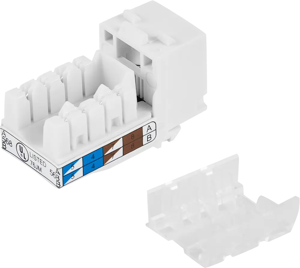 Сетевая розетка Lexman RJ45 для интернет-подключения 88039818