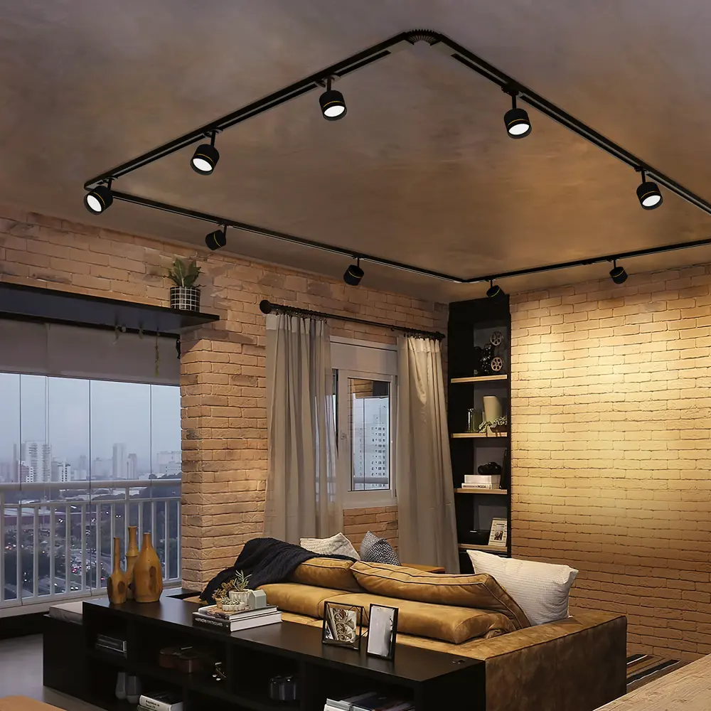 Трековый спот Wolta — черный акцентный светильник для интерьера 89436505 STLM-1579297 - Вид №7