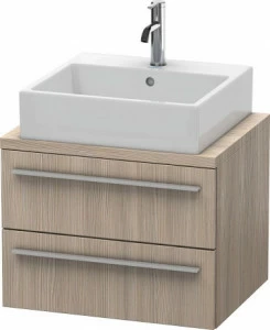 XL540503131 Тумбочка для компактной консоли X-Large #XL5405 600 x 478 мм Сосна серебристая, декор