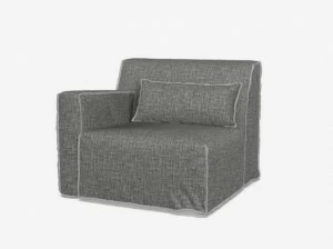 Gervasoni Модульное угловое кресло из ткани More