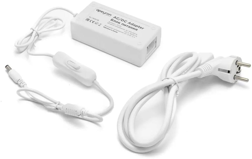 APEYRON Влагозащищенный блок питания 12В 36Вт для светодиодных лент 84900195