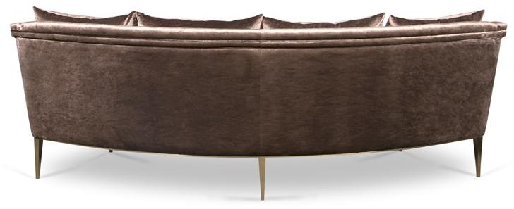 KOKET Изогнутый бархатный диван Geisha sun-id-1434085 - Вид №3