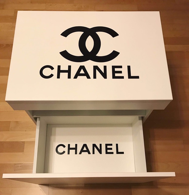 Бокс для обуви L белый Chanel STARBARREL ДЛЯ ОБУВИ 135433 Белый  - Вид №1