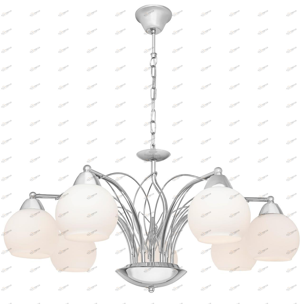 Подвесная люстра Silver Light Adele 138.54.7 SILVER LIGHT ADELE 186679 Белый