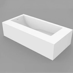 Dimasi Ванна прямоугольная отдельностоящая Jade Big 3 белая
