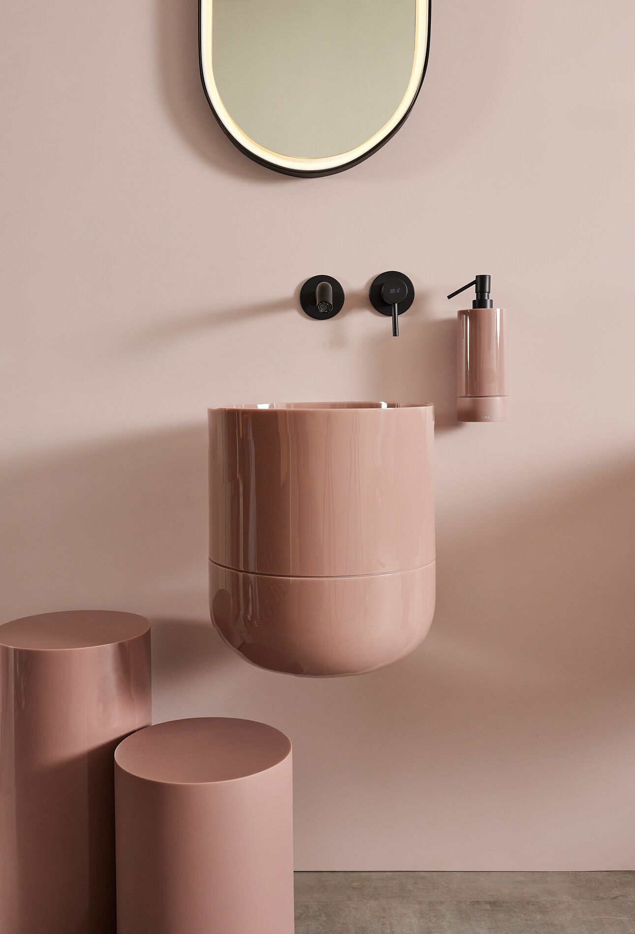 Смоляная подвесная ручная мойка Vallvé сердце ARCH-00082931 - Вид №3