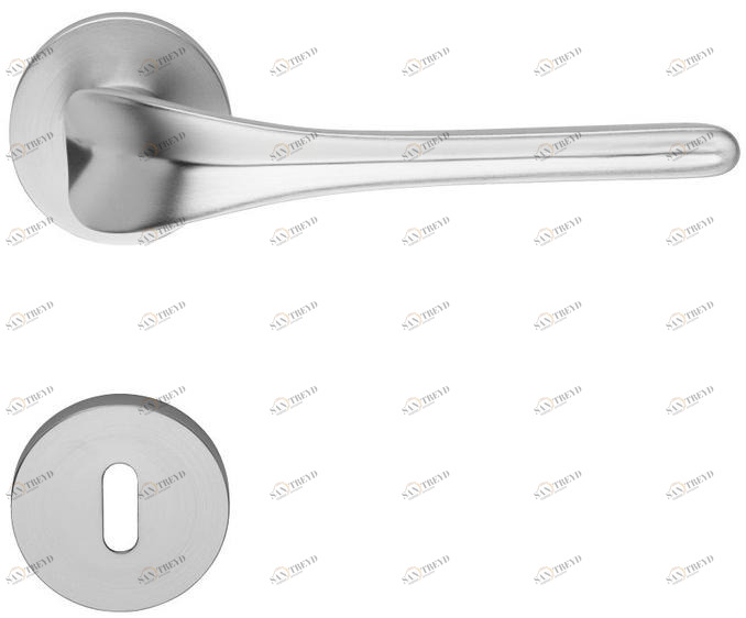 LINEA CALI' Ручка из латуни в современном стиле с накладкой Spirit sun-id-1434961