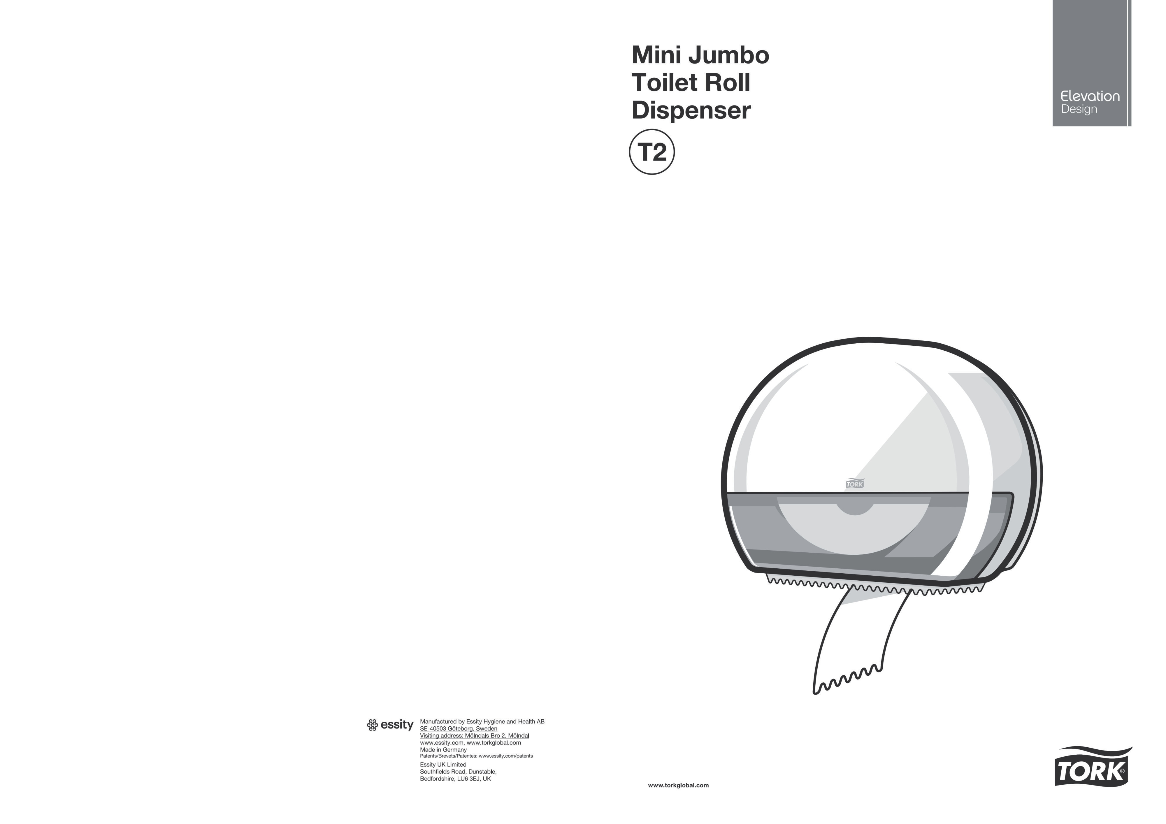 55500039 Диспенсер для туалетной бумаги Mini Jumbo Tork  - Вид №3