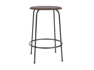 Высокий стул из стали и дерева