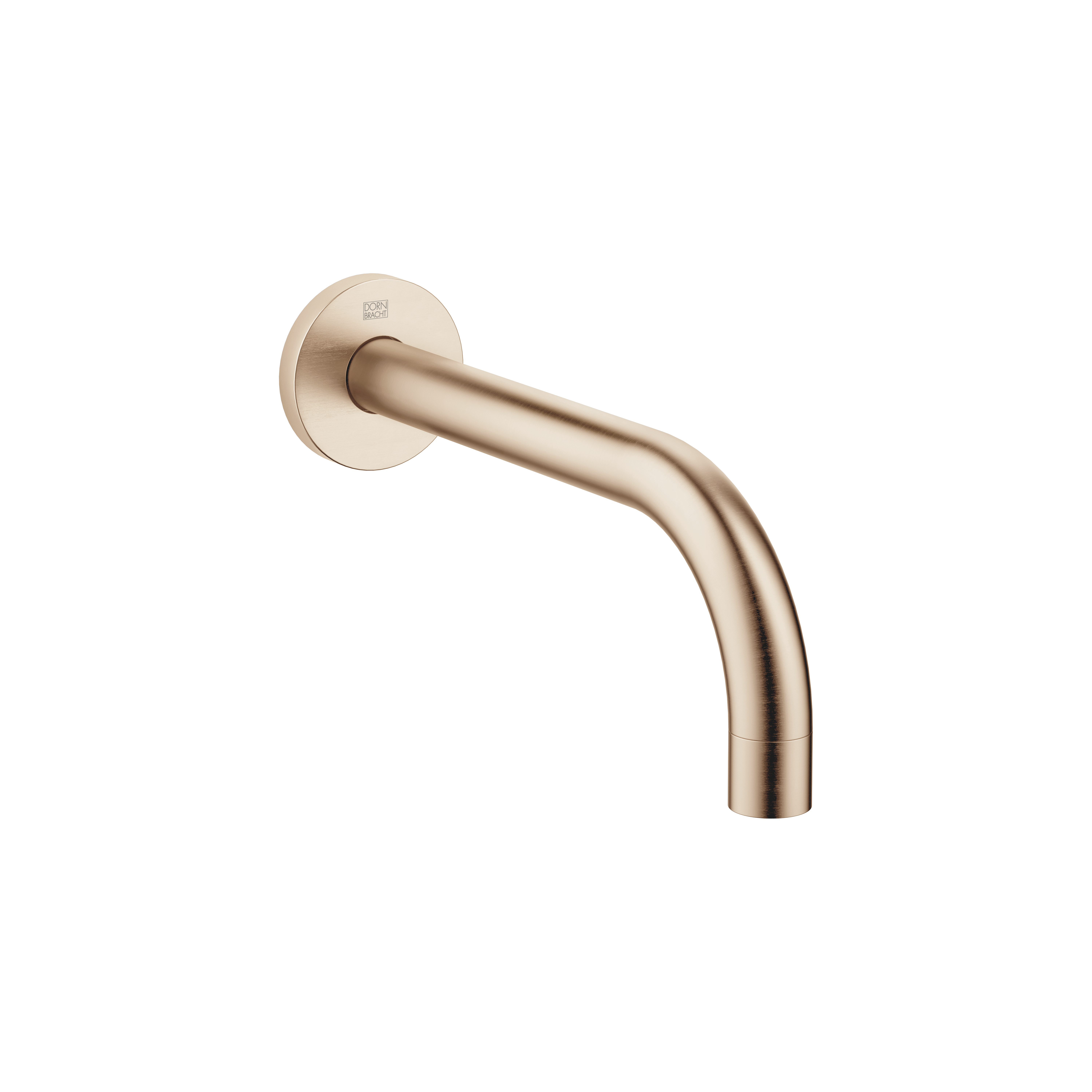 Настенный излив для раковины без донного клапана - Brushed Champagne (22-каратное золото) DornBracht 13800882-46