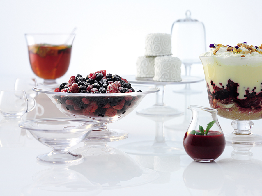 G1590-01-991 Блюдо со стеклянным куполом serve 20,5 х 25 см дуб LSA International  - Вид №3