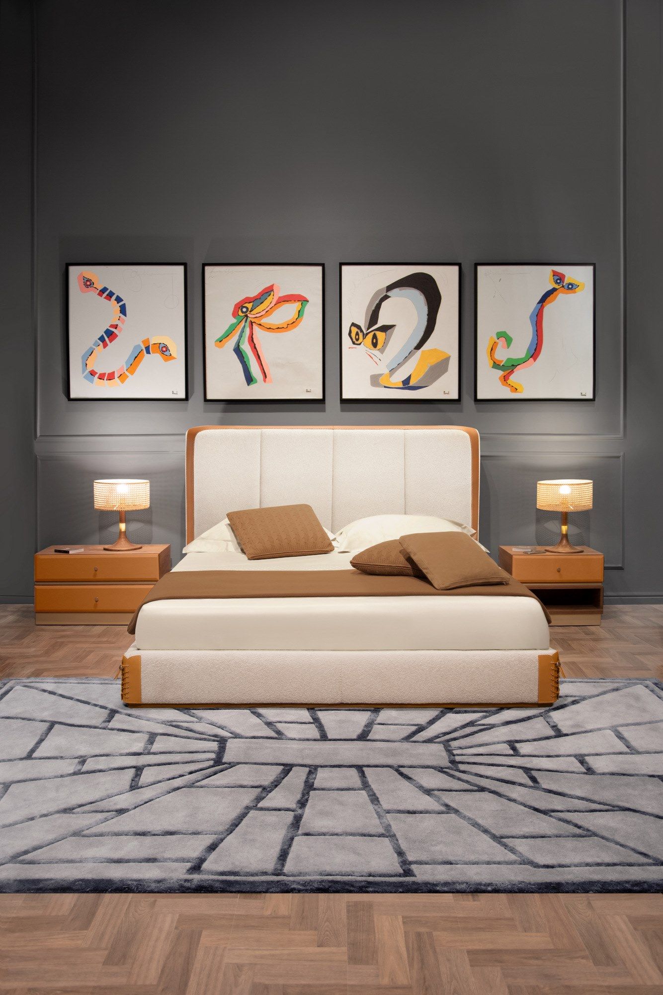 Двуспальная мягкая кровать Formitalia Clarissa ARCH-00088062 - Вид №4