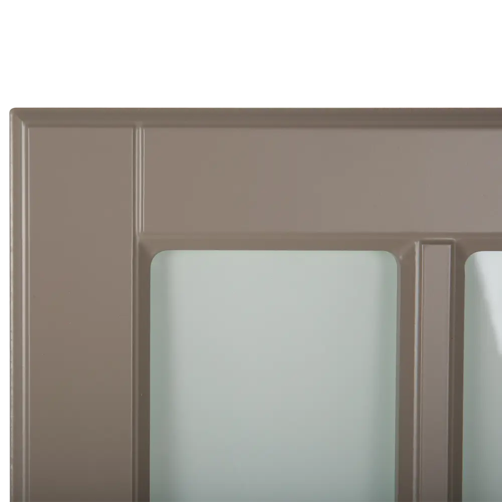 Витрина для шкафа Delinia «Леда бежевая» 40x92 см, МДФ, цвет бежевый STLM-2135703 - Вид №1