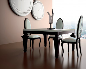 107443 Обеденный стол 130 x 130 см La Ebanisteria Opera