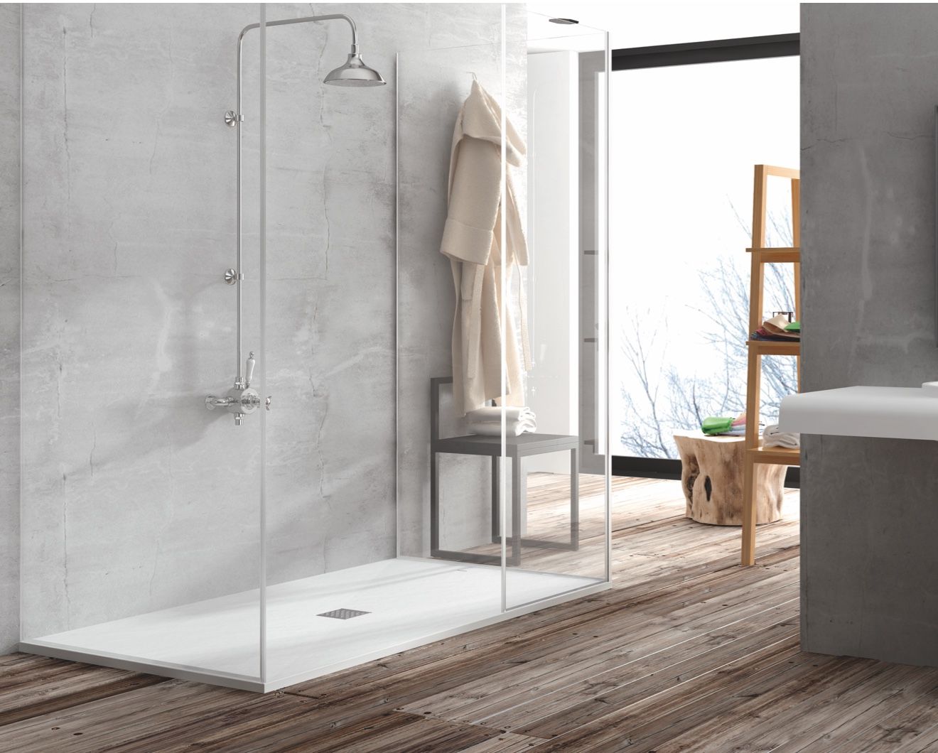 MCBATH Coliseo Stone Nox 120x90 прямоугольный антрацит sun-id-1959650 - Вид №4