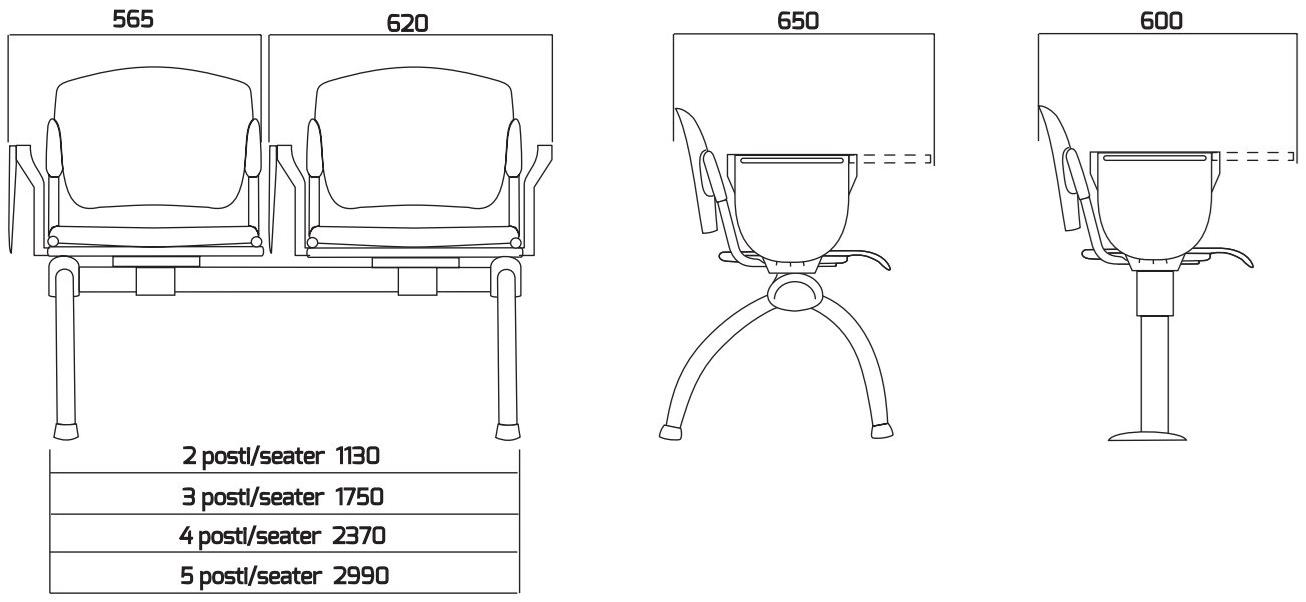 Leyform Сиденье на перекладине пола из полипропилена с клапаном Cortina sun-id-1461239 - Вид №4