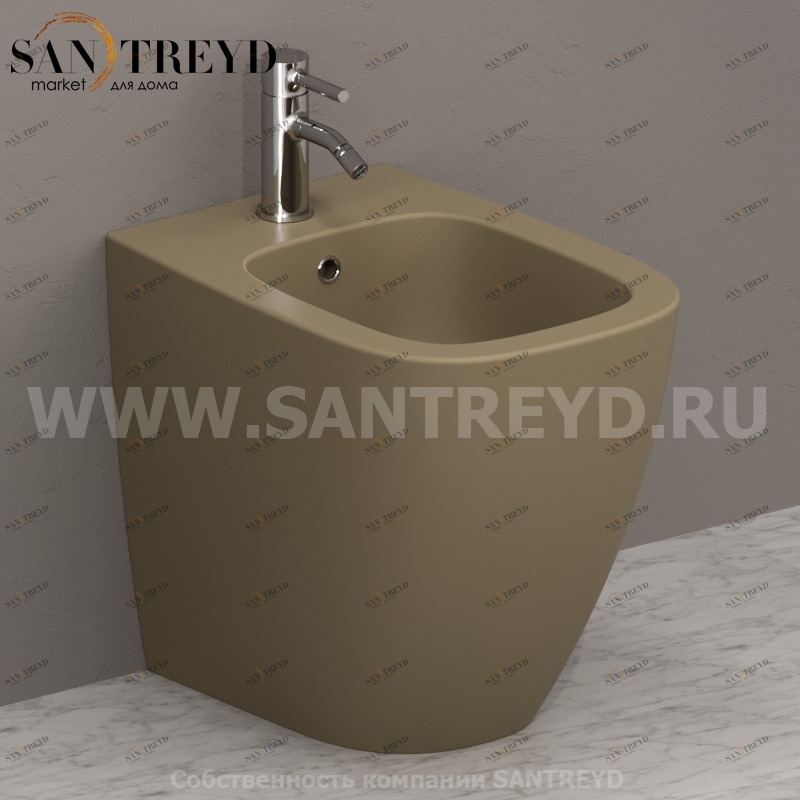 GN010PA Биде напольное GENESIS Ceramica Globo