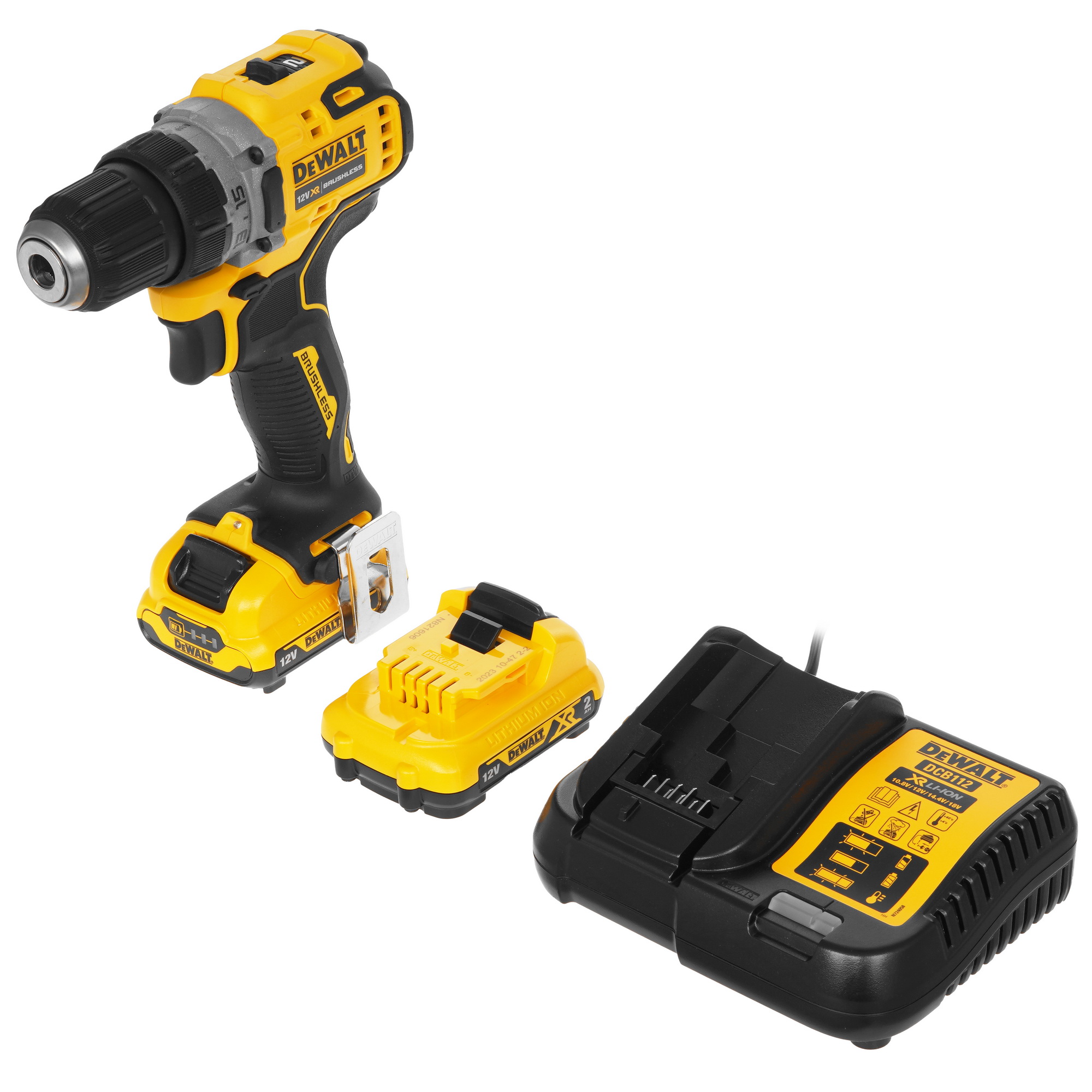 Дрель-шуруповерт DeWalt DCD701D2 XR 10.8/12V 5437876 STDN-0117606 - Вид №1