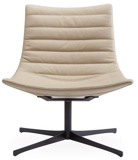 ROSSIN Вращающееся кресло с кожаной обивкой Luc sun-id-1502681 - Вид №1