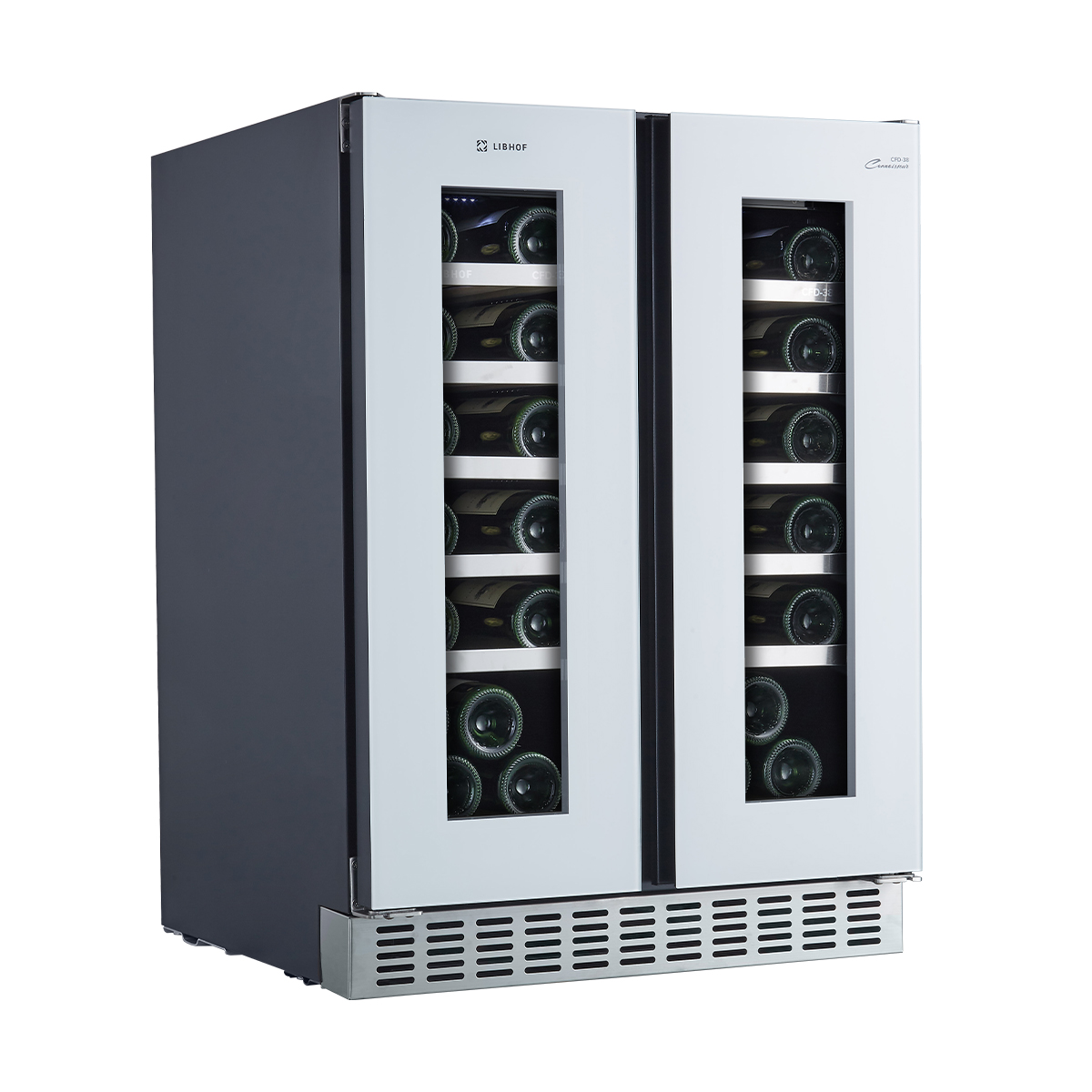 9965428 Винный шкаф Libhof CFD-38 белый STDN-0111711