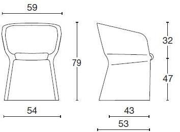 Diemme Кресло из ткани с подлокотниками Margarita sun-id-1392296 - Вид №6