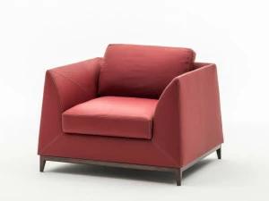 OAK Кожаное кресло с подлокотниками Milano collection Sc5074