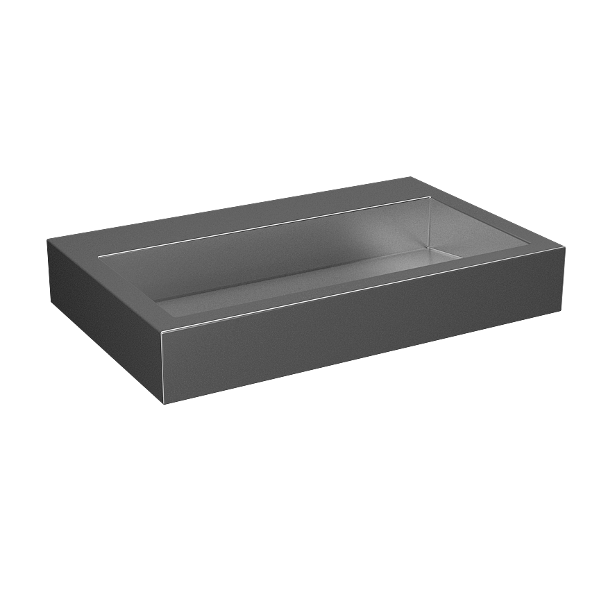 93680 Нержавеющий подвесной умывальник SANELA 