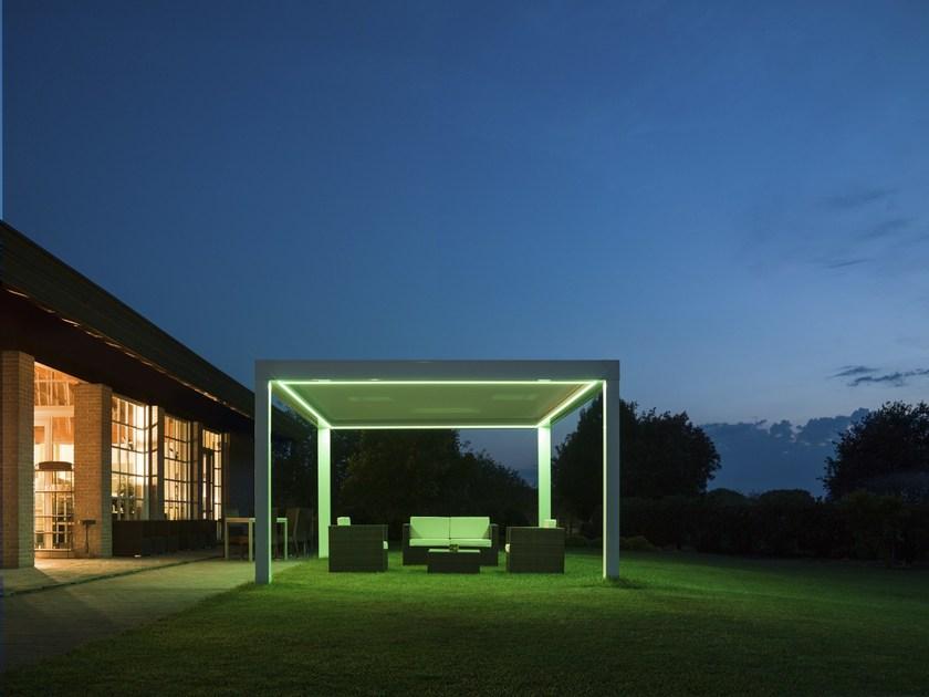 PRATIC F.lli ORIOLI Отдельностоящая пергола с регулируемыми жалюзи Opera sun-id-1500716 - Вид №9