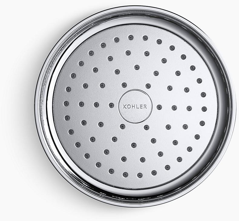 KOHLER Однофункциональная настенная душевая лейка Purist 2,5 галлона в минуту с технологией всасывания воздуха Katalyst K-965-AK-BV  - Вид №2
