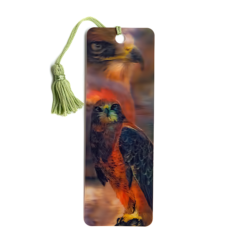 134 Закладка объемная 3D №1 Сокол Santreyd 