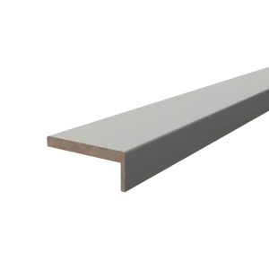 Телескопический наличник ELDORF Мейджик 2150x70x8 мм ПВХ серый 89404946