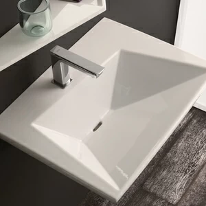 28KR Подвесная раковина настенная овальная Olympia Ceramica