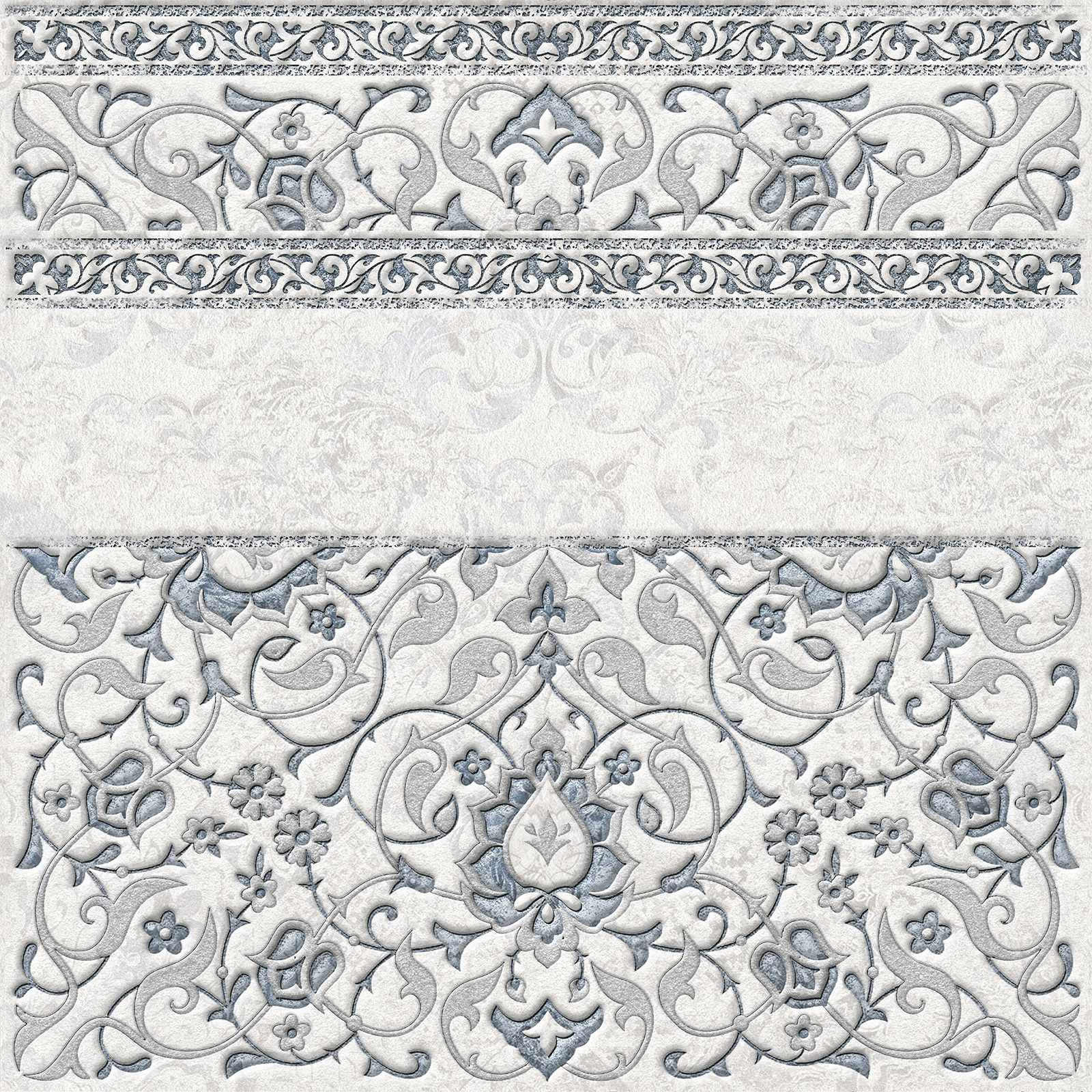 90392585 Декор DFU04DEL17R 600x600x9мм цена за штуку Deloni STLM-0211879 ALMA CERAMICA