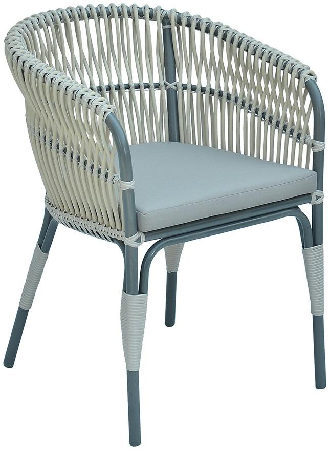 cbdesign Садовый стул из полиэтилена с подлокотниками Aruba N301n2 - Вид №4